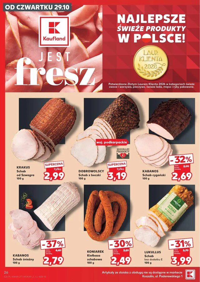 Kaufland Gazetka tygodniowa od 29.10.2026 – Seite 26