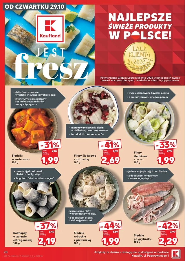 Kaufland Gazetka tygodniowa od 29.10.2026 – Seite 28