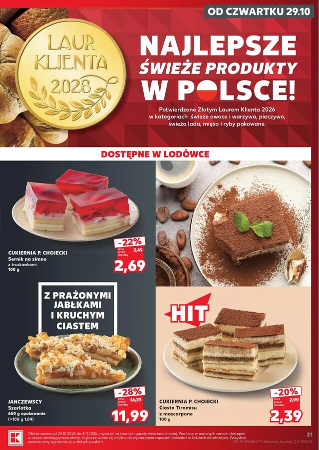Kaufland Gazetka tygodniowa od 29.10.2026 – Seite 31