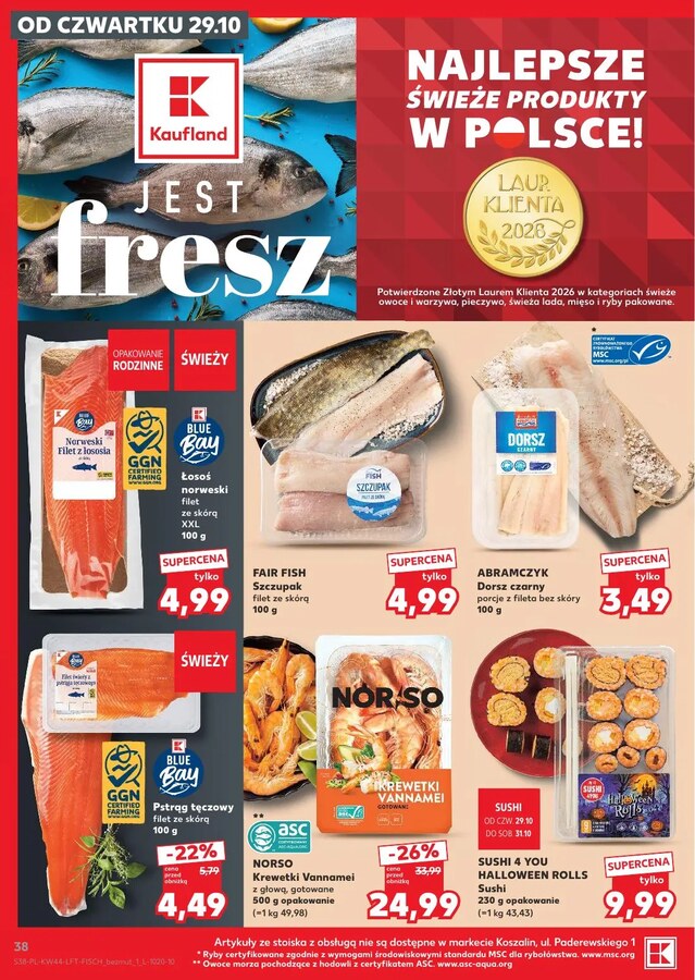 Kaufland Gazetka tygodniowa od 29.10.2026 – Seite 38
