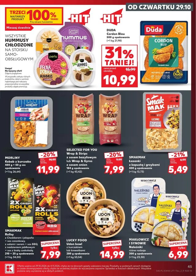 Kaufland Gazetka tygodniowa od 29.10.2026 – Seite 45