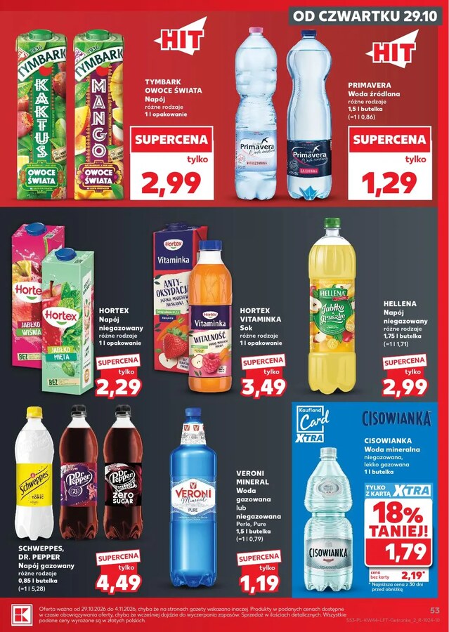 Kaufland Gazetka tygodniowa od 29.10.2026 – Seite 53