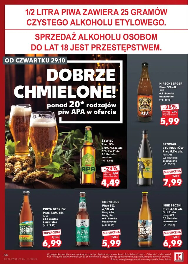 Kaufland Gazetka tygodniowa od 29.10.2026 – Seite 54
