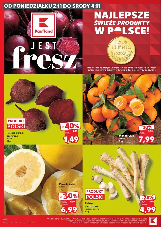 Kaufland Gazetka tygodniowa od 29.10.2026 – Seite 64