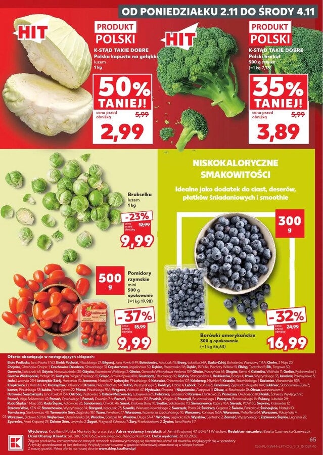 Kaufland Gazetka tygodniowa od 29.10.2026 – Seite 65